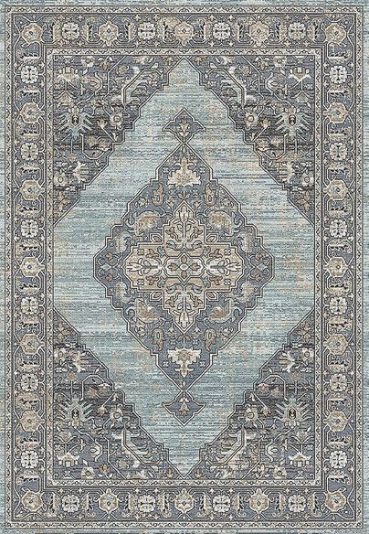 Dynamic Rugs JAZZ 6792-580 Blue and Beige